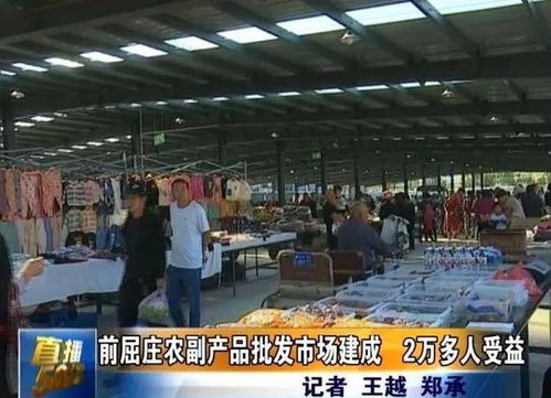 唐山這個農(nóng)副產(chǎn)品批發(fā)市場正式投入使用,2萬多人受益